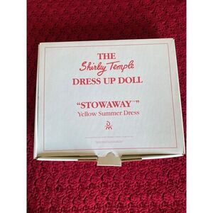 The Shirley Temple Dress Up Doll Outfit - Stowaway : Yellow Summer Dress‎